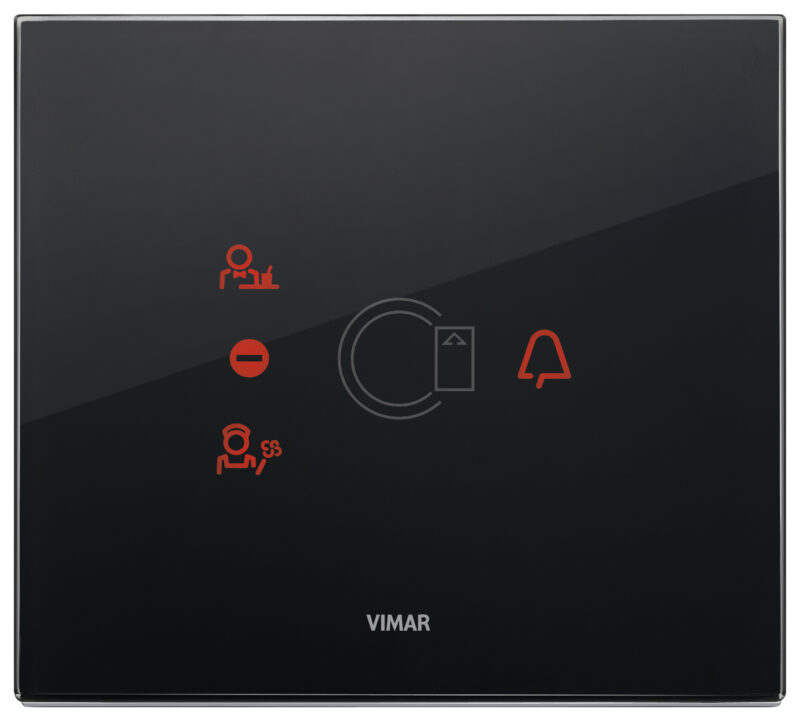 Plate 3M f/transponder crystal black dia