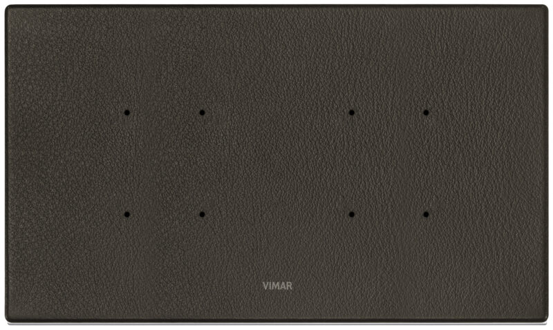 Plate 5MBS (2+blank+2) leather tobacco