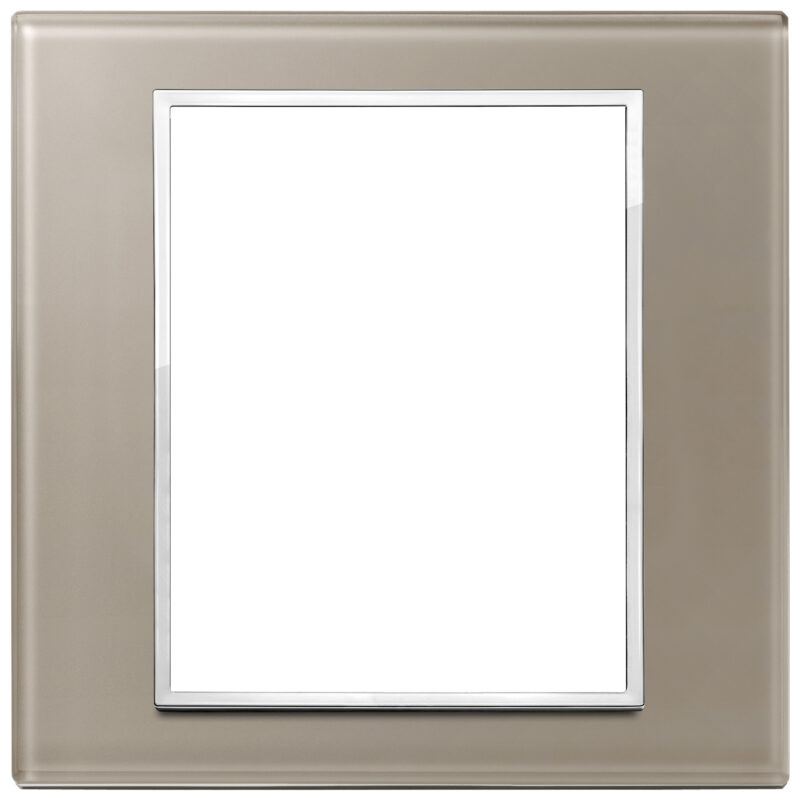 Plate 8(4+4)M crystal opal brown