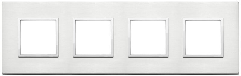 Plate 8M (2+2+2+2) 71mm brilliant alumin