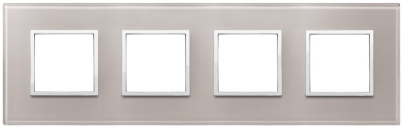 Plate 8M (2+2+2+2) 71mm pearl grey
