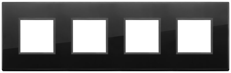 Plate 8M (2+2+2+2) 71mm totblack diamond