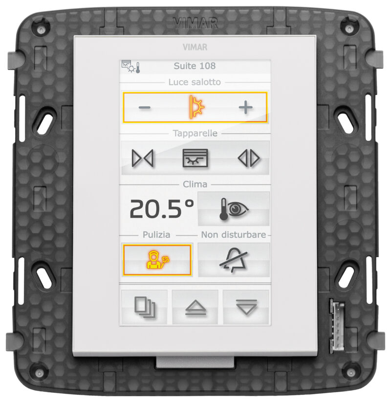 Touch screen KNX 4,3in Full Flat white
