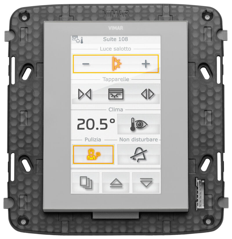 Touch screen KNX 4,3in Full Flat neutr