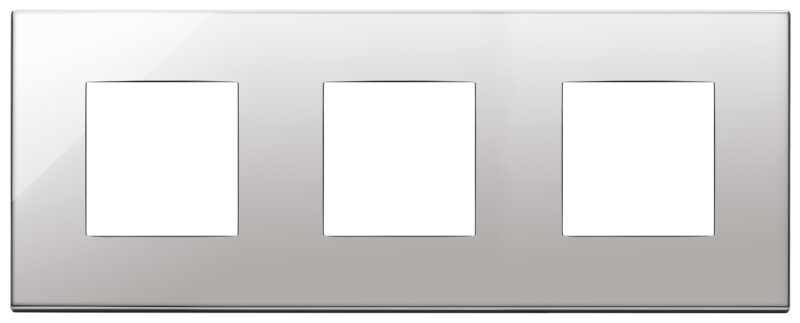 Plate 6M (2+2+2) 71mm nickel