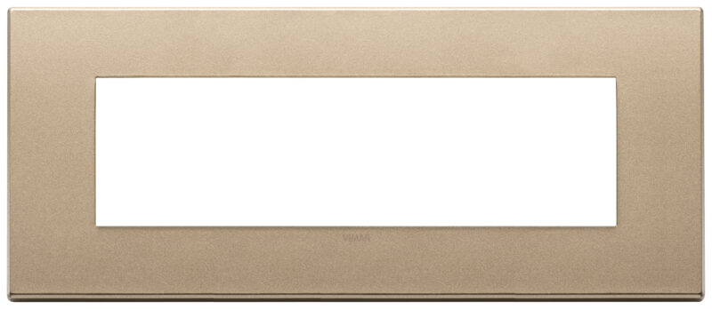 Plate 7M metal satin gold