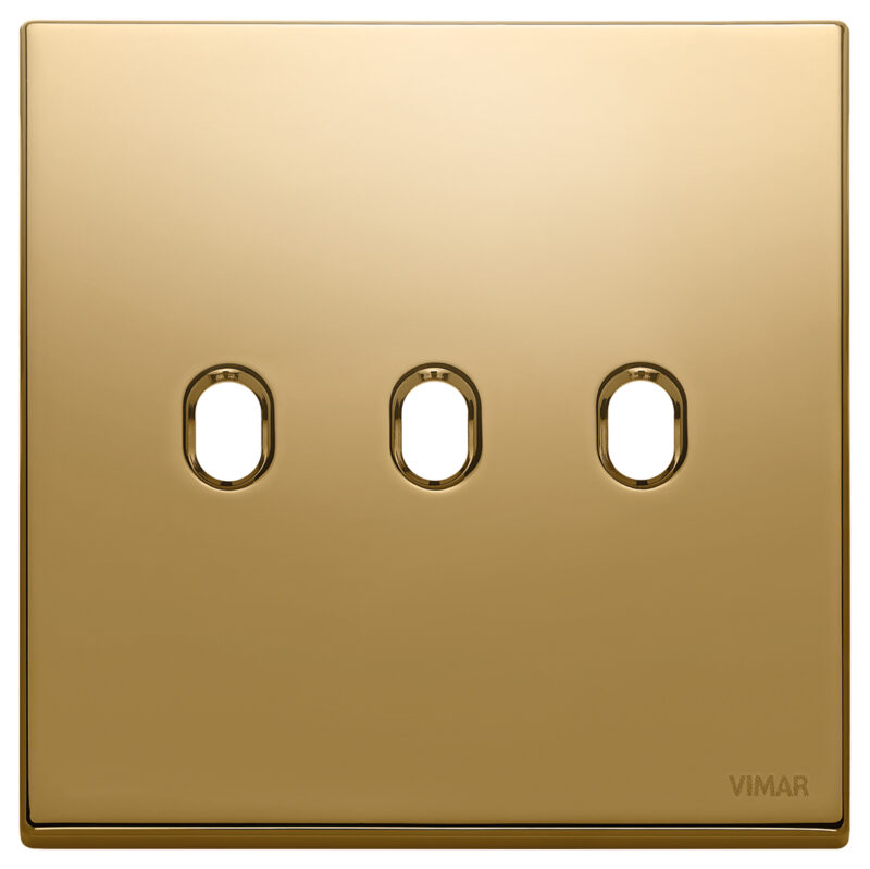 Plate 3Mx3 BS Vintage gold