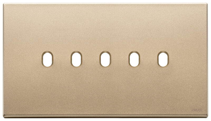 Plate 5Mx5 BS Vintage satin gold