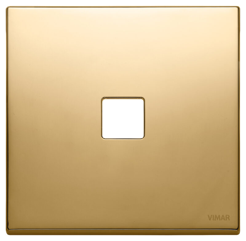 Plate 2Mx1 Flat gold