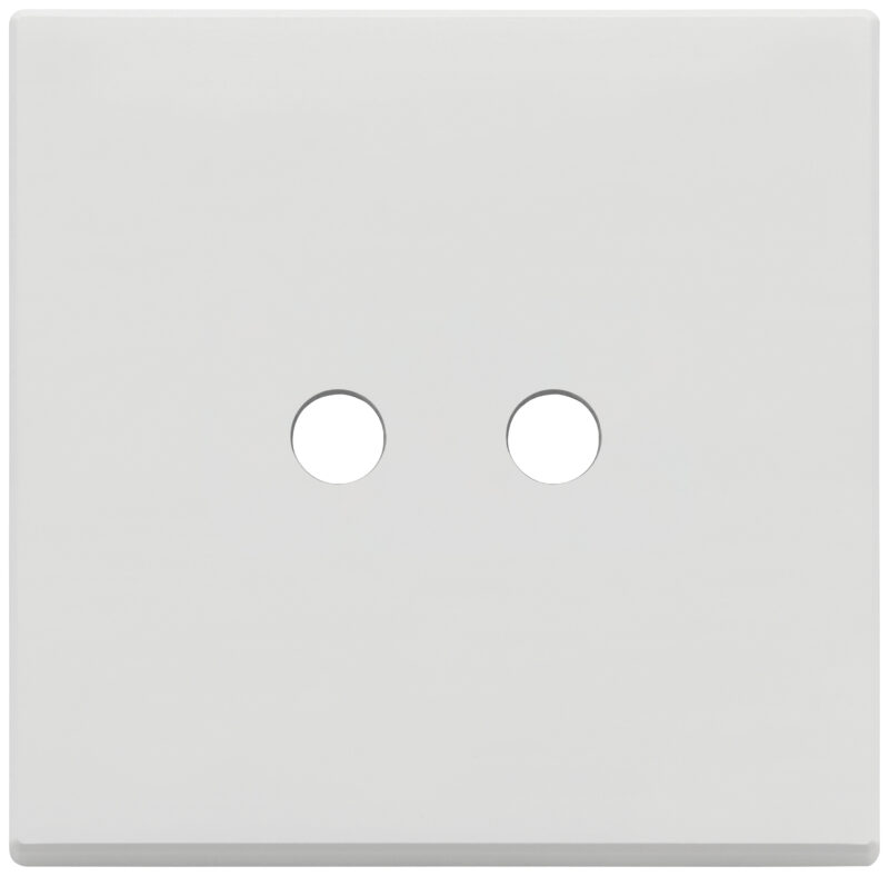 Plate 2Mx2 Tondo matt white