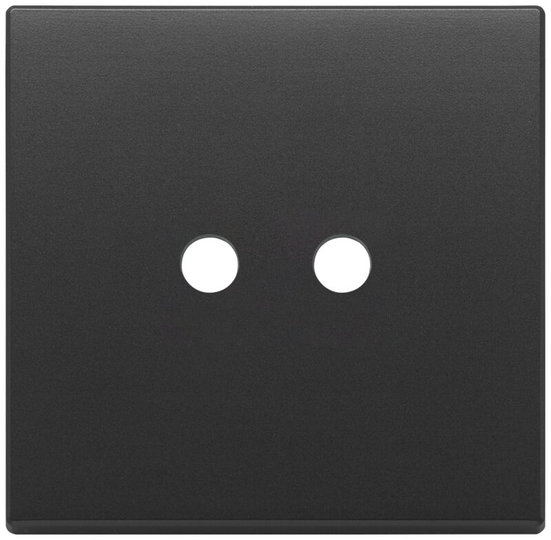 Plate 2Mx2 Tondo anthracite grey