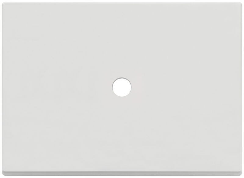 Plate 3Mx1 Tondo matt white