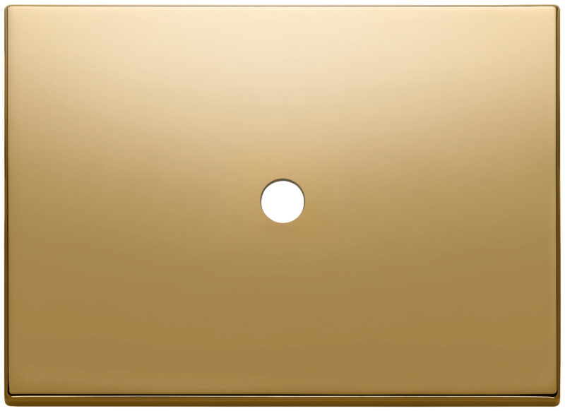 Plate 3Mx1 Tondo gold