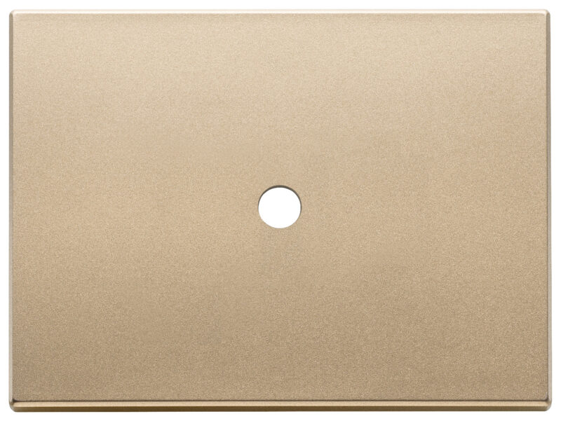 Plate 3Mx1 Tondo satin gold
