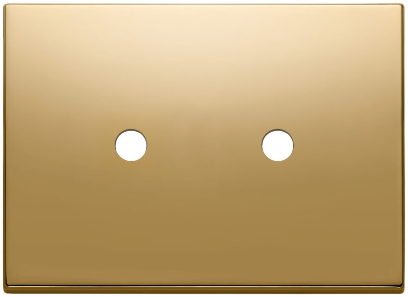 Plate 3Mx2 Tondo gold