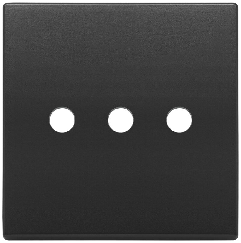 Plate 3Mx3 BS Tondo anthracite grey
