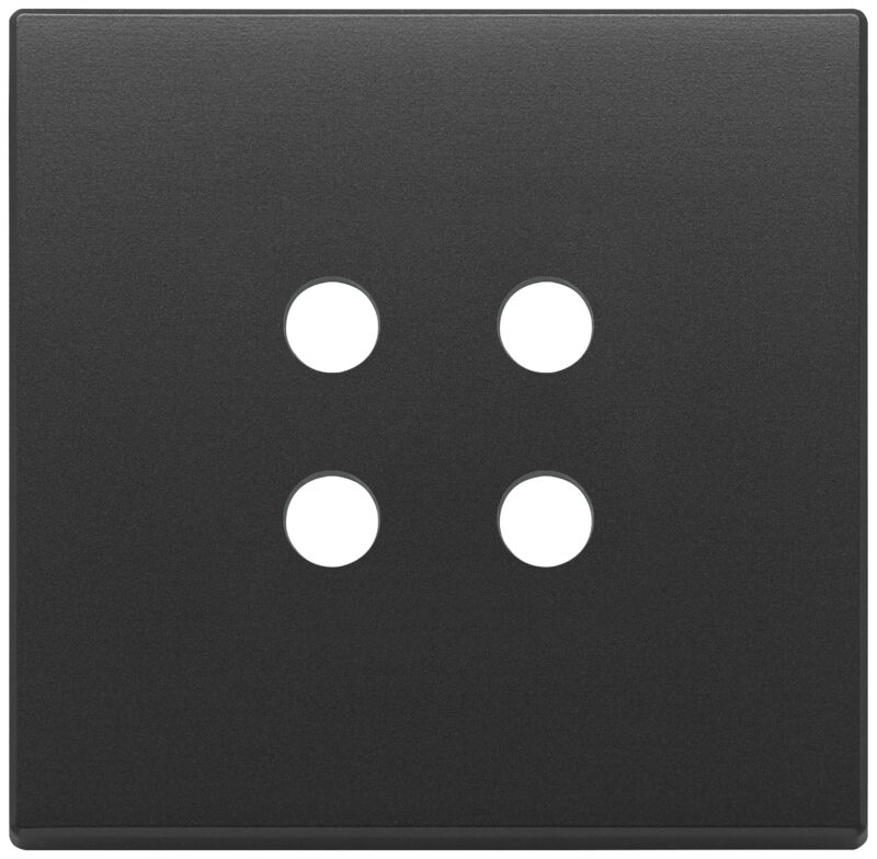 Plate 2Mx4 Tondo anthracite grey