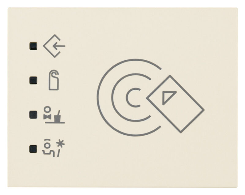 Outdoor KNX RFID card switch canvas