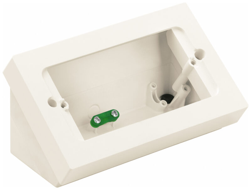 Table mounting box 4M white