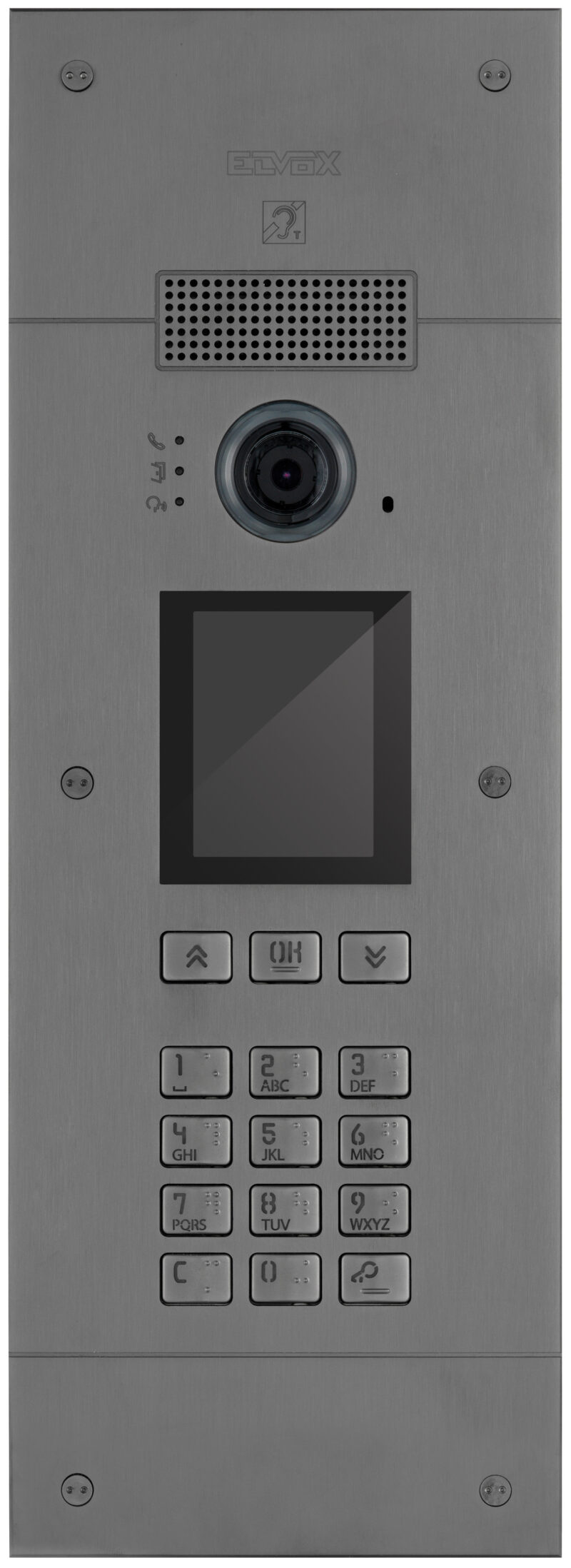Pixel Up entrance panel IP black metal