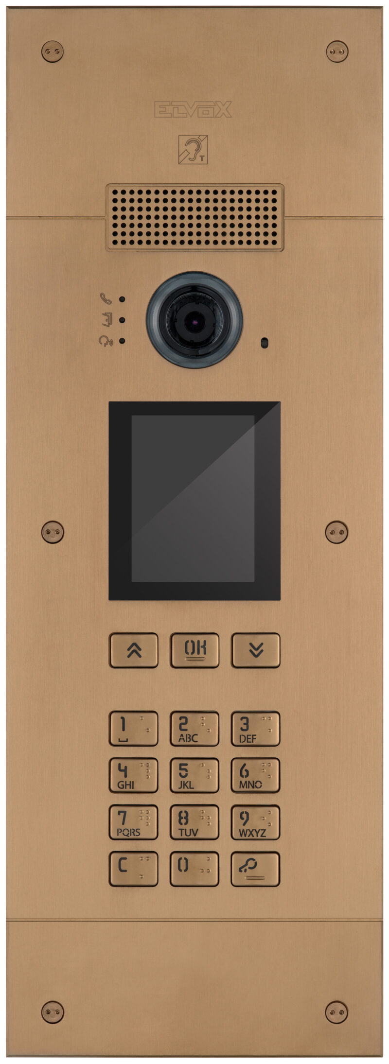 Pixel Up A/V entrance panel IP champagne