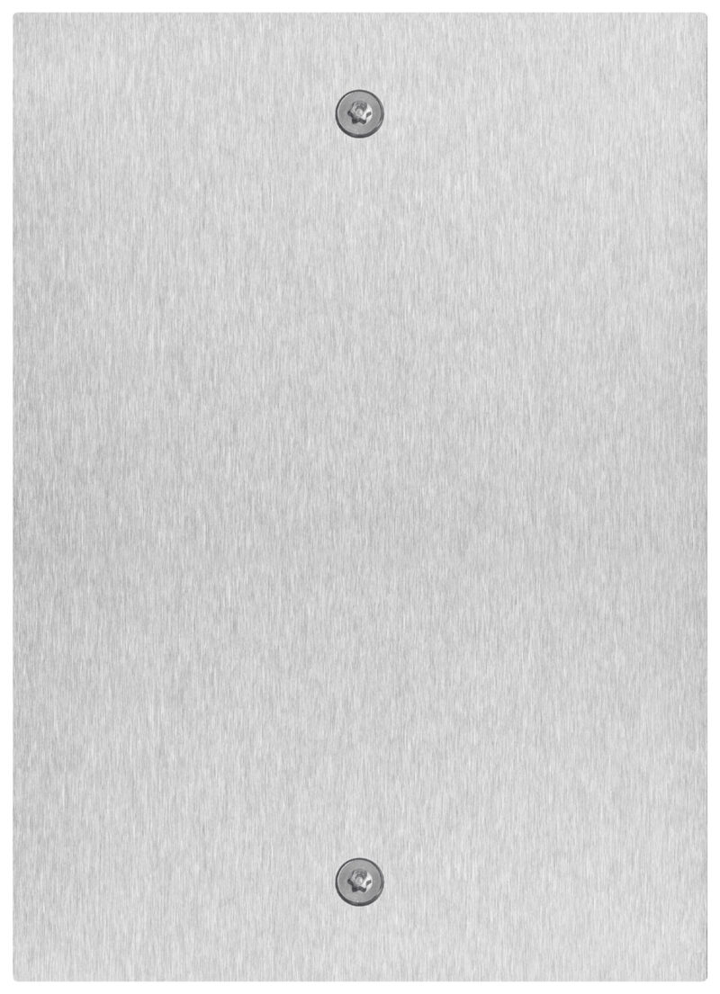Steely plate customizable stainless stee