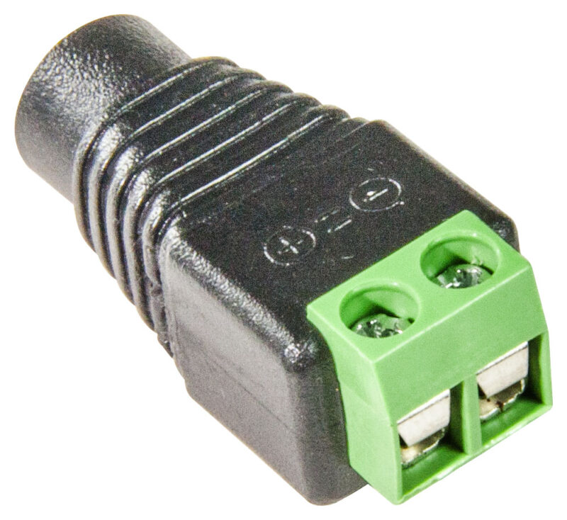 F connector 12V with terminals