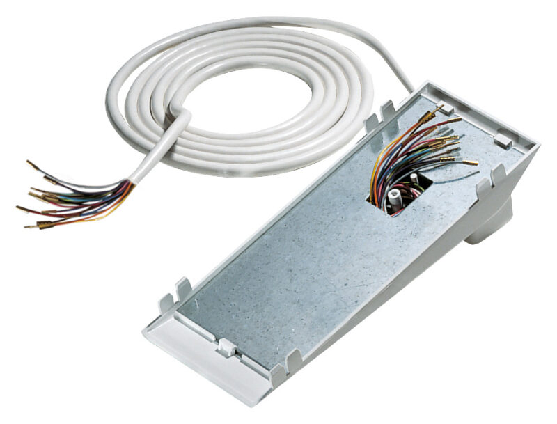 Desktop base for interphone white