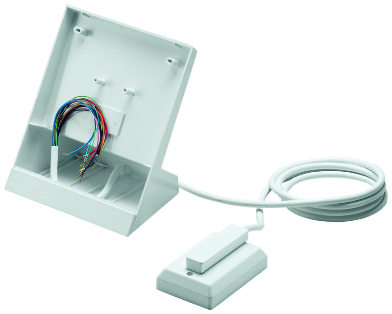 Desk base for pow.supp.unit 230V, white