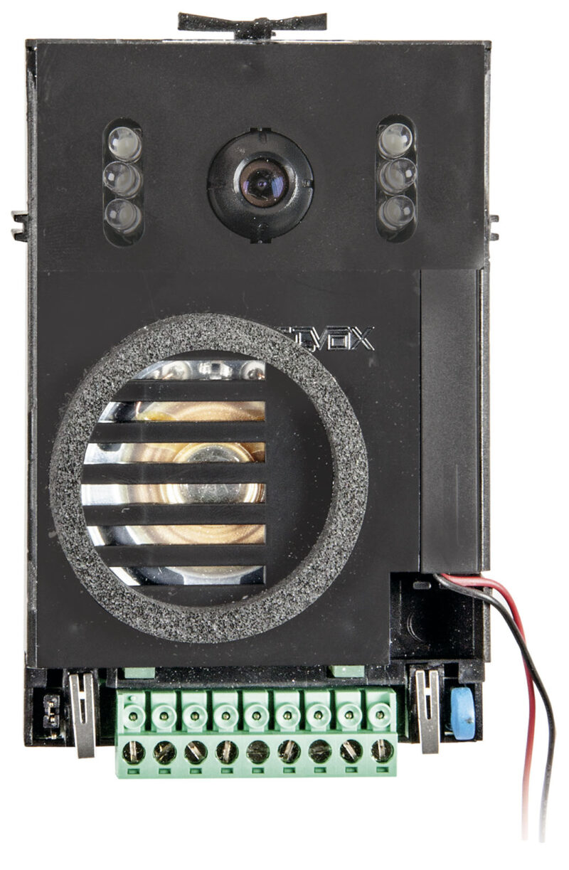 B/w a/v entrance panel Due Fili unit