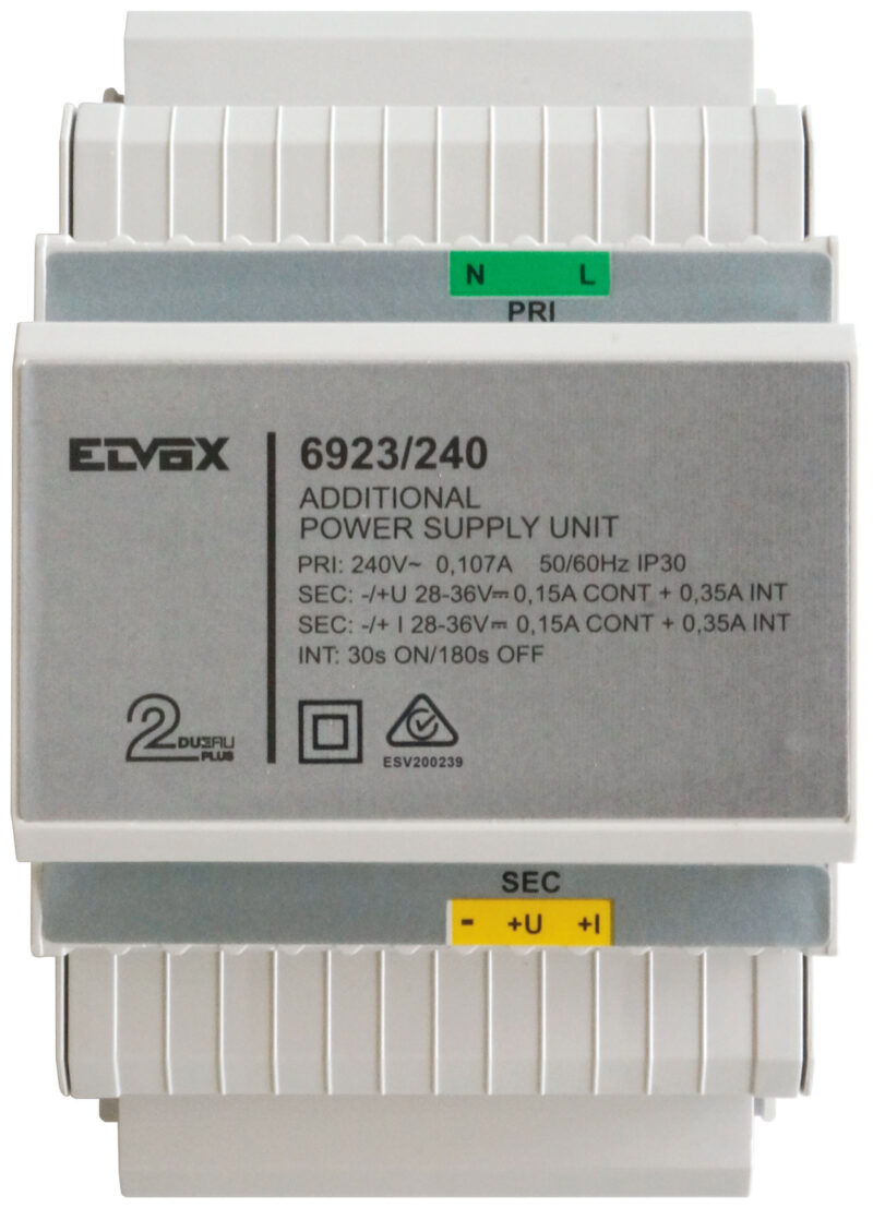 Due Fili add. power supply unit 240V