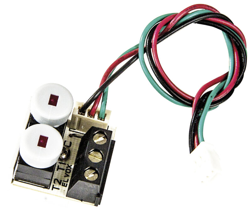 Pair of buttons for external devices
