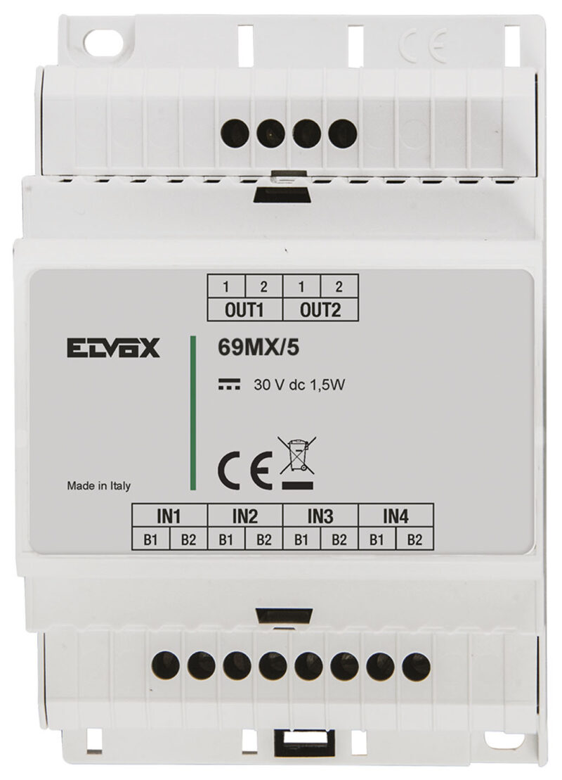 Concentrator 4 entr. panels par. Cat. 5