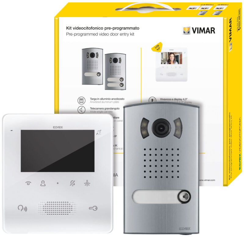 Video kit 2F+ 1-Fam. Tab 4.3 hands-free