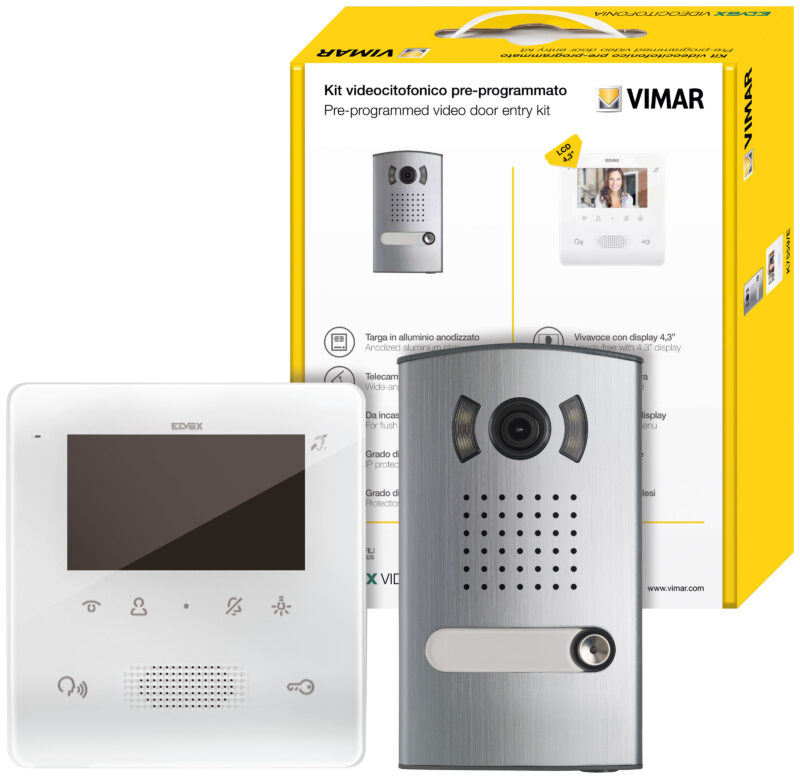 Video kit 2F+ 1-Fam. Tab 4.3 hands-free