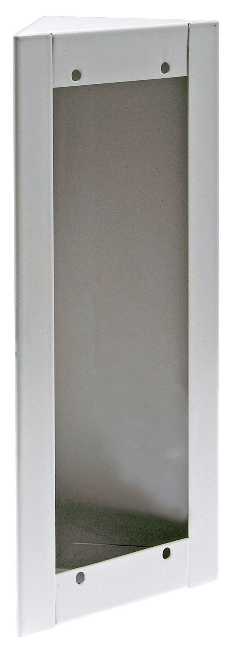 2M corner surface mount box, light grey