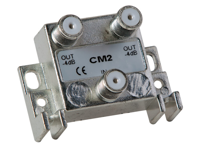 2-way coaxial splitter