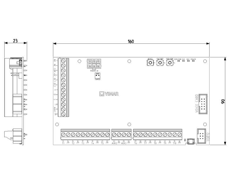By-alarm Plus 125 zones circuit board - Image 2