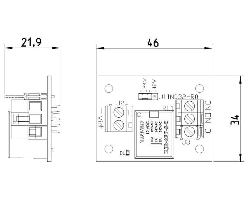 By-alarm Plus relay interface board - Image 2