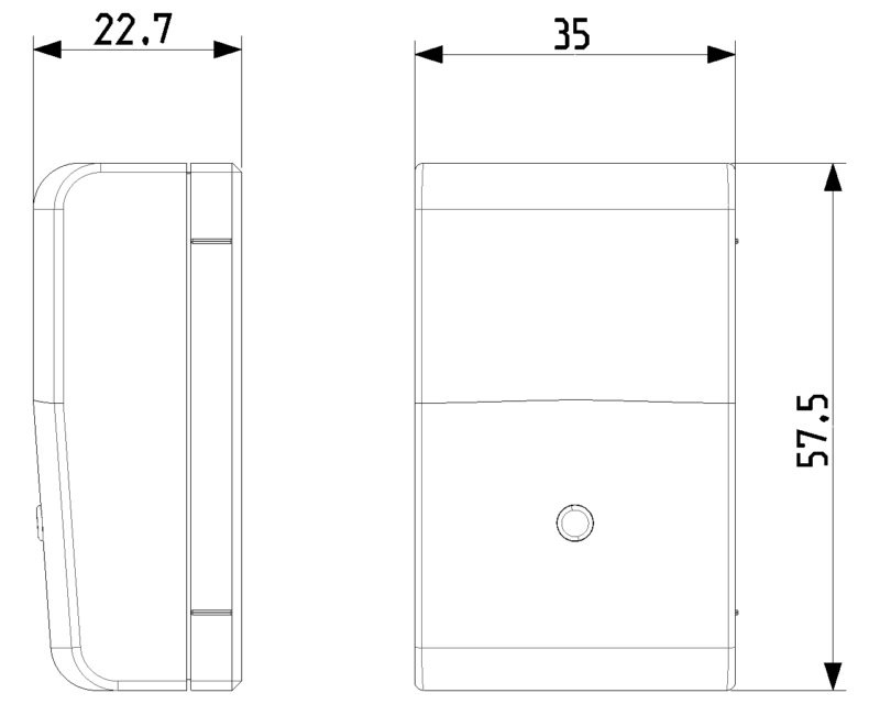 By-alarm Plus RF mini magnetic contact - Image 2