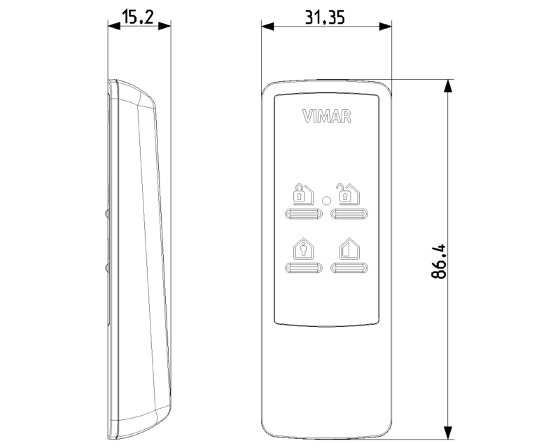 By-alarm Plus surf.RF remote control - Image 2