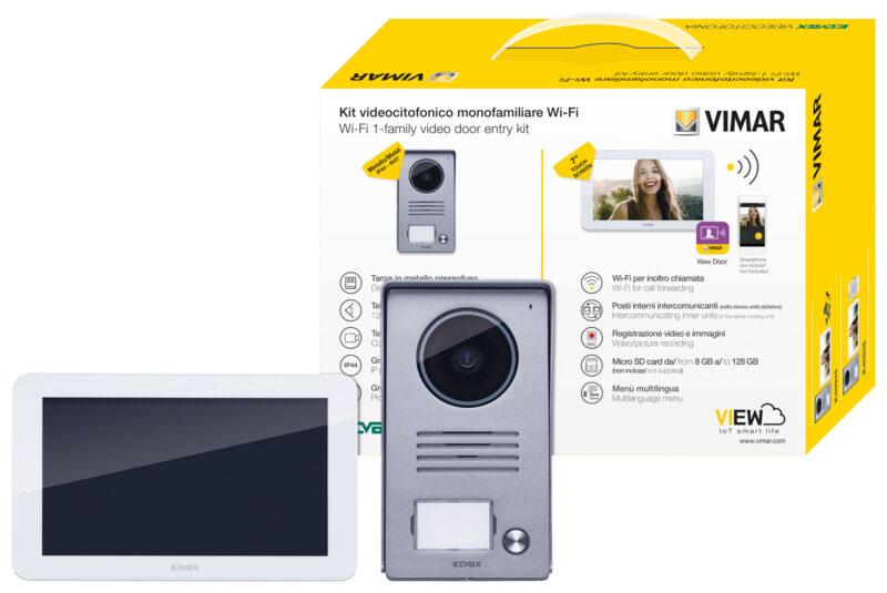 7in TS Wi-Fi video kit 1F DIN supply un.