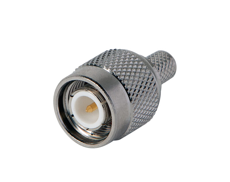 TNC male crimp connector for RG-58