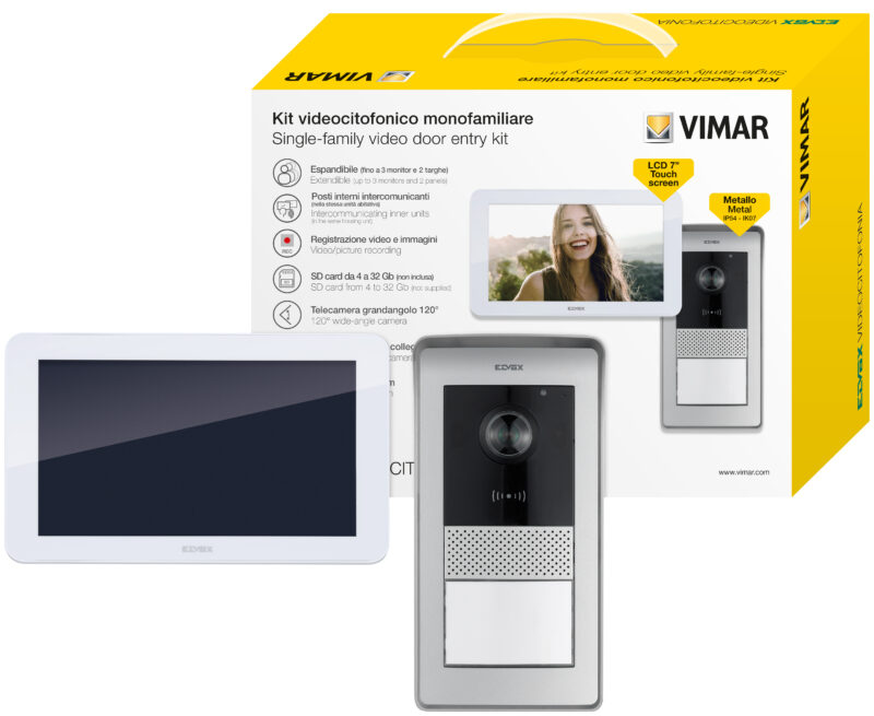 Video-Kit 7inTS 1F RFID-Mehrfachstecker