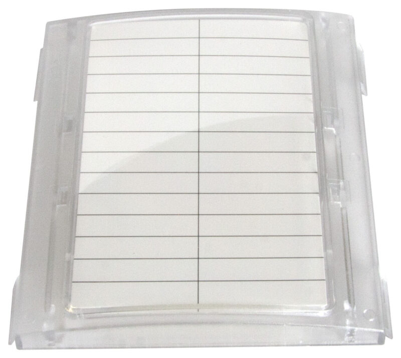 Name plate glass f/3A0N entrance plate
