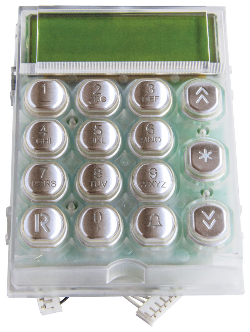 Keypad with display for 89F4, 89F7