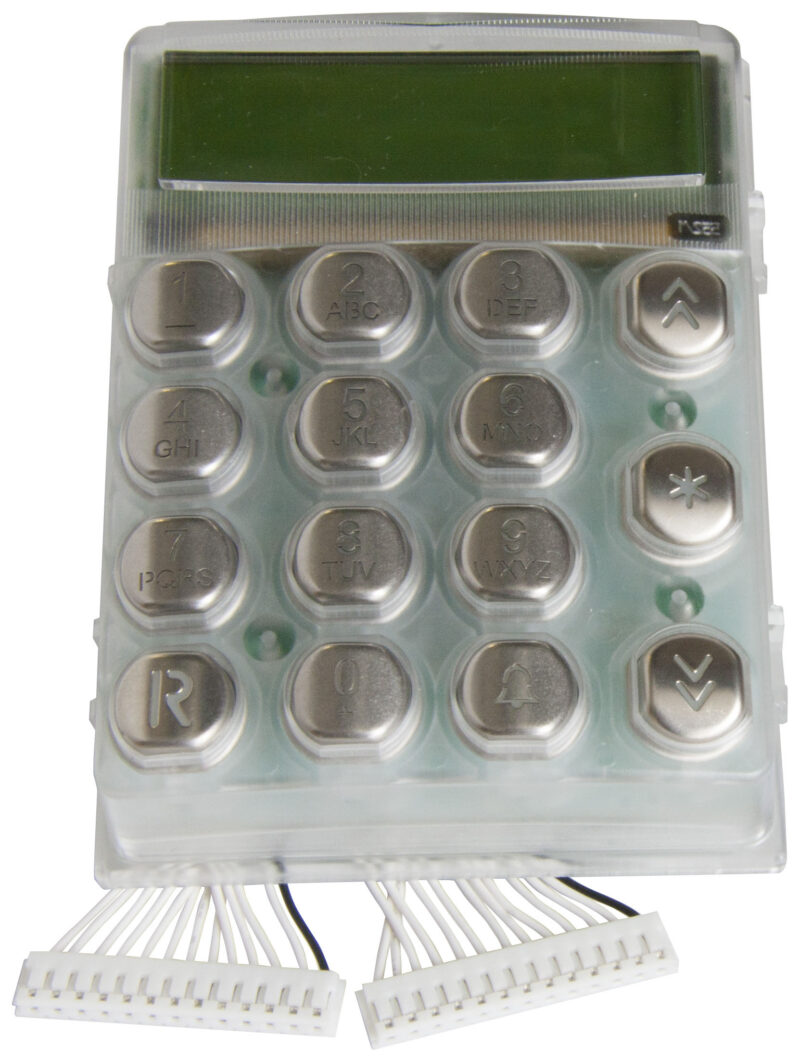 Keypad with display for 12F4,12F7