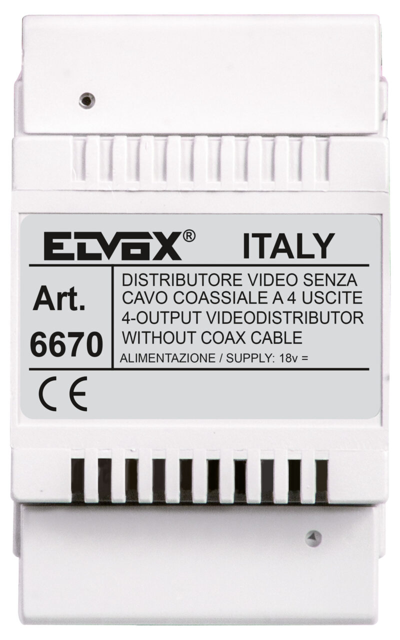 Splitter 6670 4-out w/o coaxial