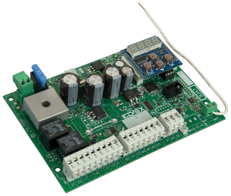 Display control card slinding gate 24V