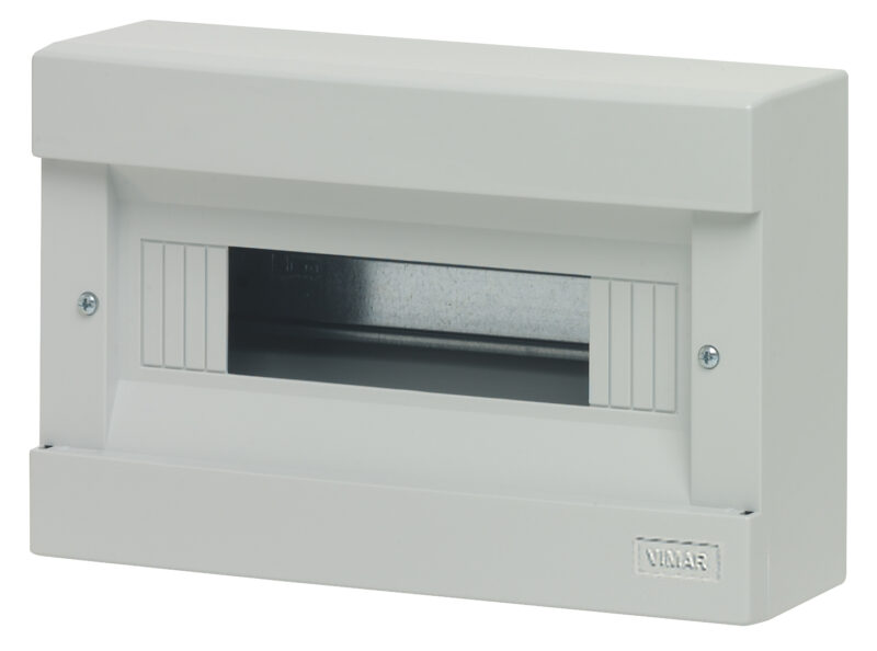 IP40 surface consumer unit 12M grey